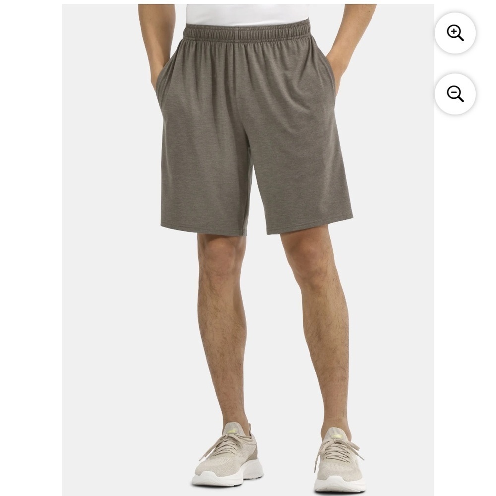 Athletic Works Men's Tan Athletic Shorts